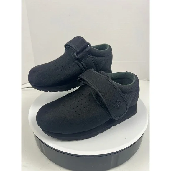 Pedors Womens 8.5 Wide Men's 6.5W Black Comfort Diabetic Adjustable Strap Shoes